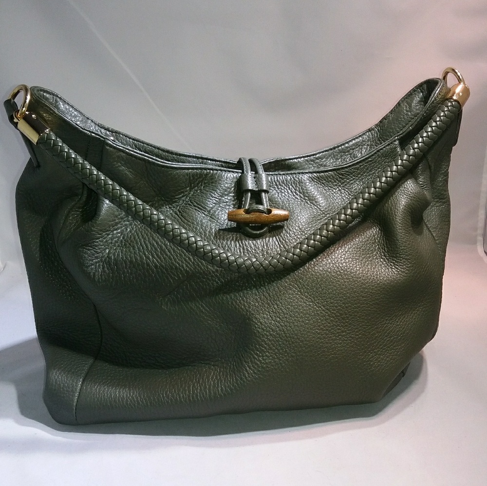 Talbots Leather Hobo Style Handbag